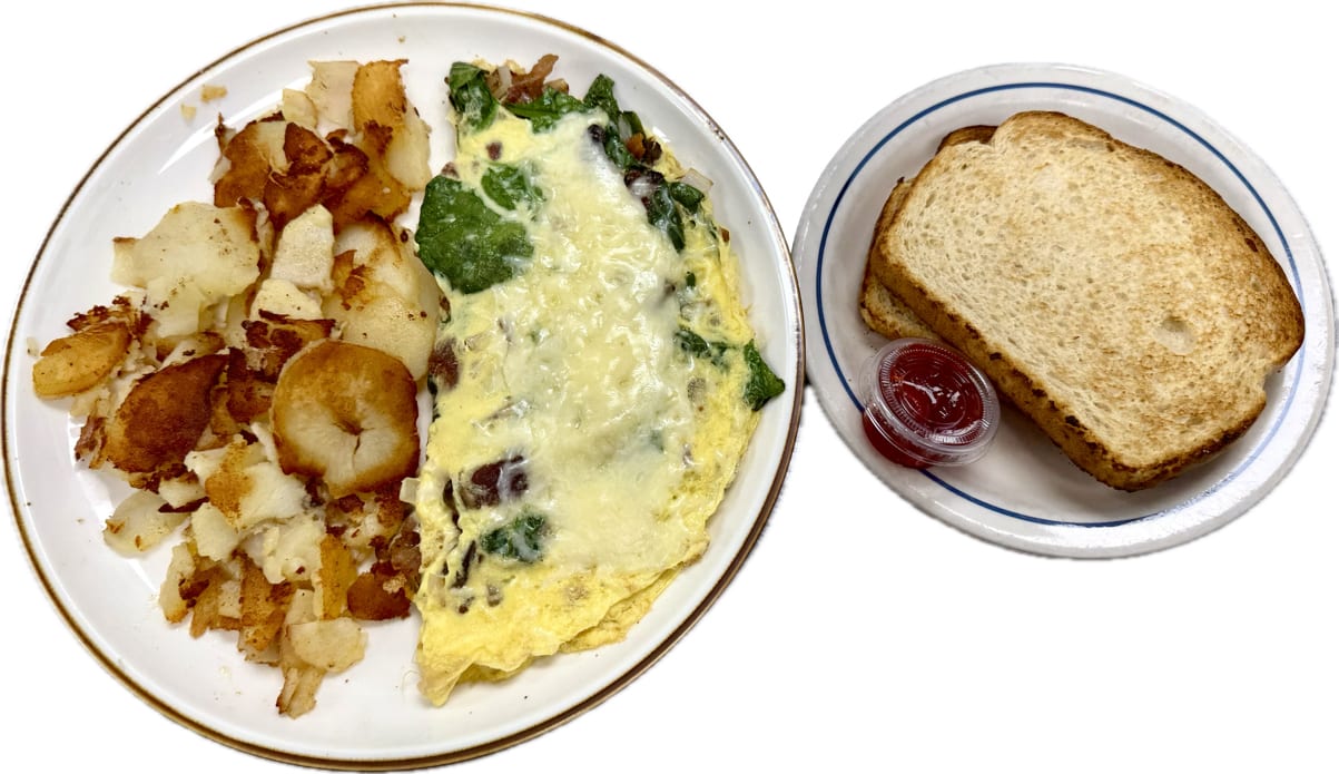 Popeye Omelet.