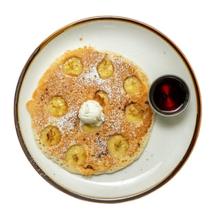 2 pcs Banana Pancakes