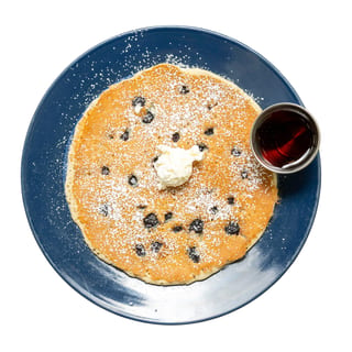 2 pcs Blueberry Pancakes